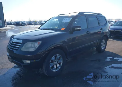 2009 Kia Borrego Ex V6 z USA, uszkodzony, nr VIN KNDJH741195037325